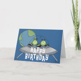 エイリアンハッピーバースデーお子様のグリーティングカード5 カード