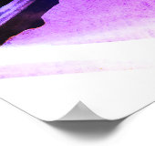 エイリアンバイクもしくは自転車に乗る人(Dreamyバージョン) ポスター (角)