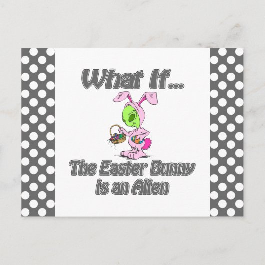 エイリアンバニー ポストカード (正面)