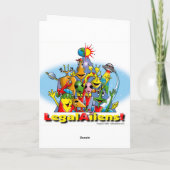 エイリアンバレンタインデー シーズンカード (裏面)