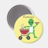 エイリアンバーベーククックアウトサンダー_コーブ マグネット (正面/裏面)