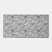 エイリアンパターン デスクマット (正面)