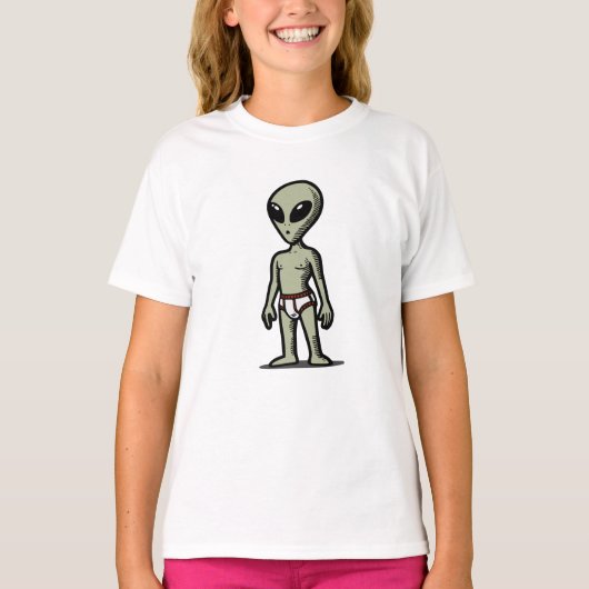 エイリアンパンツ Tシャツ (正面)