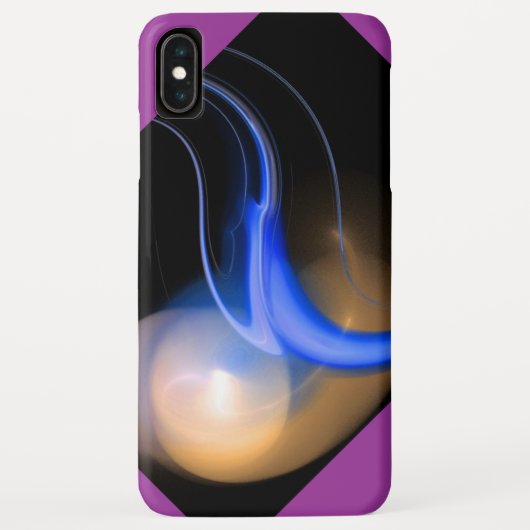 エイリアンパールブラックパープル Case-Mate iPhoneケース (裏面)