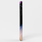 エイリアンパールモノグラムパープル Case-Mate iPhoneケース (裏面/右)