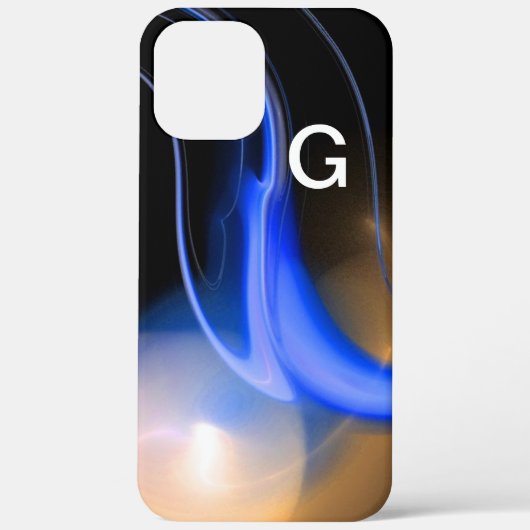 エイリアンパールモノグラムパープル Case-Mate iPhoneケース (裏面)