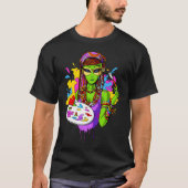 エイリアンヒッピーペインター Tシャツ (正面)