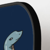 エイリアンビグフットユニコーンロックネスモンスター宇宙 ピックルボールラケット (左詳細)