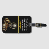 エイリアンビジターがエリア51の秘密を明らかにする ラゲッジタグ (正面横)