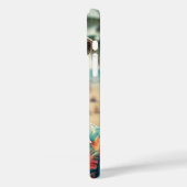 エイリアンビーチセルフィーレトロアート Case-Mate iPhoneケース (裏面 / 左)