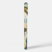 エイリアンビーチセルフィーレトロアート Case-Mate iPhoneケース (裏面 / 右)