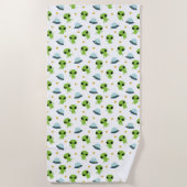 エイリアンビーチタオル ビーチタオル (正面)