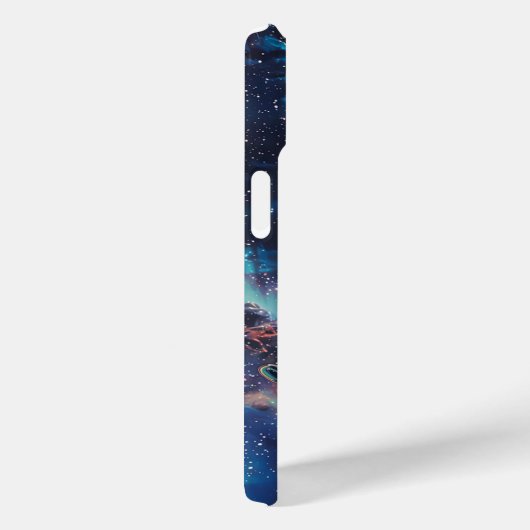 エイリアンピースサインSF-Fi銀河系コスモスファンタジーUFO Case-Mate iPhoneケース (裏面 / 右)