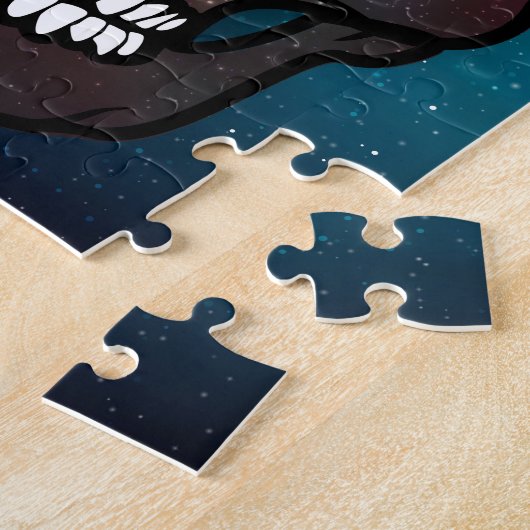 エイリアンファンタジースカルパズル宇宙&惑星 ジグソーパズル (側面)