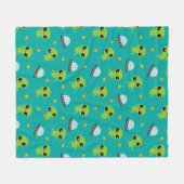 エイリアンフリースブランケット フリースブランケット (正面(横))