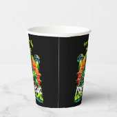 エイリアンフレンドリーが宇宙冒険を探索 紙コップ (右)