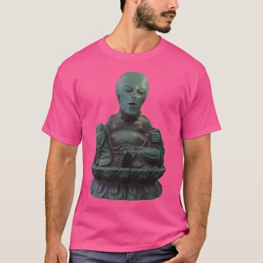 エイリアンブッダUfo Tシャツ (正面)
