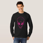 エイリアンヘカラフルッドエイリアンレイヴ信じTee Ufo 3 Tシャツ (正面フル)