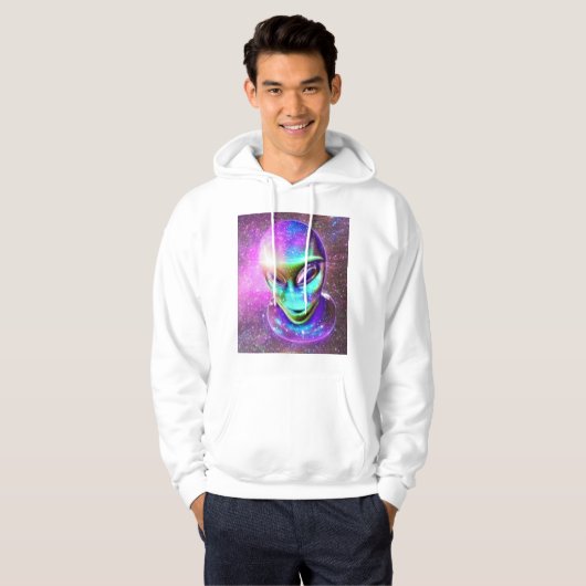 エイリアンヘッド3D パーカ (正面フル)