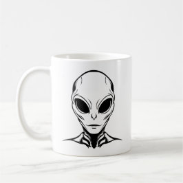 エイリアンヘッド コーヒーマグカップ