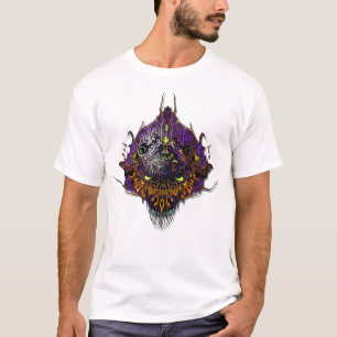 エイリアンヘッド – 紫 Tシャツ