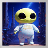 エイリアンベイビー AI宇宙人 ポスター (正面)