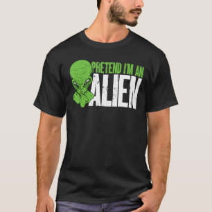 エイリアンベリアフリ私はエイリアン Tシャツ