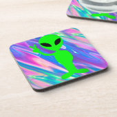 エイリアンホログラム コースター (左側)