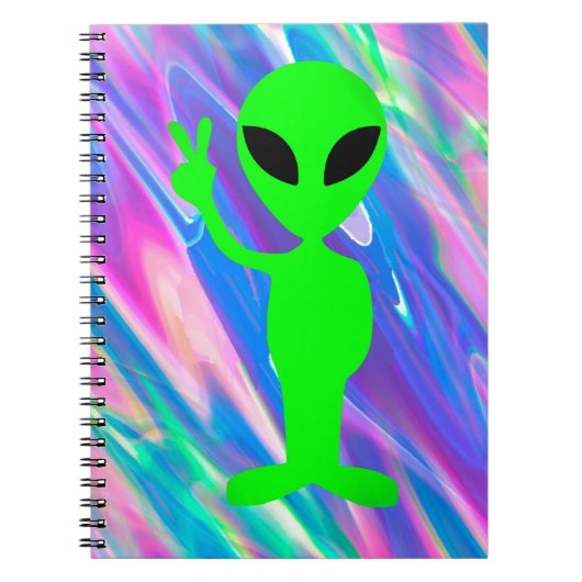 エイリアンホログラム ノートブック (正面)