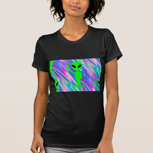 エイリアンホログラム Tシャツ (正面)