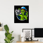 エイリアンボックスパーティー ポスター (ホームオフィス)