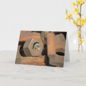 エイリアンボルト – 穴 カード (黄色い花)