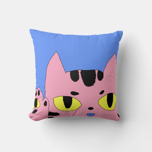 エイリアンポケットキャットがハロー クッション (正面)