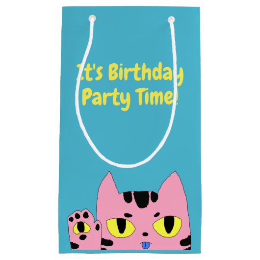 エイリアンポケットキャット スモールペーパーバッグ (正面)