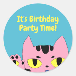 エイリアンポケットキャット ラウンドシール