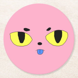 エイリアンポケットキャット ラウンドペーパーコースター