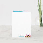 エイリアンポケットキャット 招待状 (裏面)