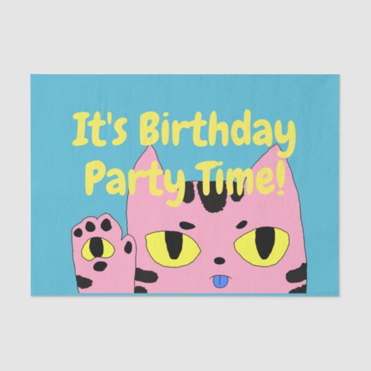 エイリアンポケットキャット 薄葉紙 (正面)