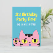 エイリアンポケット猫 招待状 (スタンド正面)