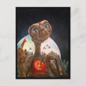 エイリアンポートレート絵を描ズバイアルフレッドキツネ収集可能 ポストカード (正面)