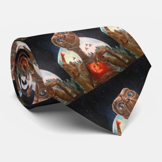 エイリアンポートレート絵を描ズバイアルフレッドキツネ ネクタイ (ロール)