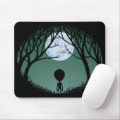 エイリアンマウスパッドかわいいエイリアンマウスパッド カスタマイズ マウスパッド (マウス)