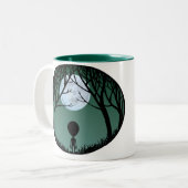 エイリアンマグググレー地球外陸層カップ&エイリアンガラス ツートーンマグカップ (正面左)