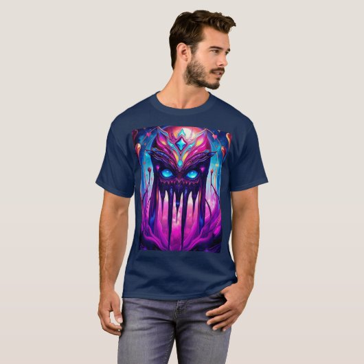 エイリアンマスク Tシャツ (正面フル)