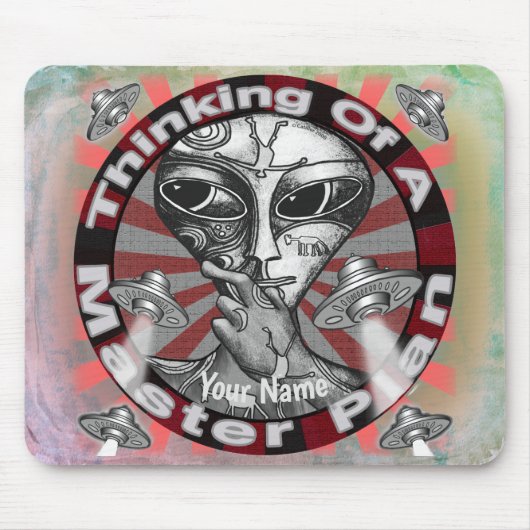 エイリアンマスタープランマウスパッド マウスパッド (正面)