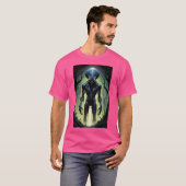 エイリアンマルティアンUfo Tシャツ (正面フル)