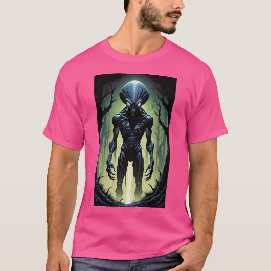 エイリアンマルティアンUfo Tシャツ (正面)