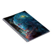 エイリアンマンシュレアルSci-Fiアート ノートブック (右側)