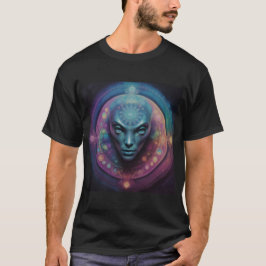 エイリアンマンダラデザインTシャツ Tシャツ