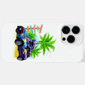 エイリアンミニカーに乗る Case-Mate iPhoneケース (裏面 (横))